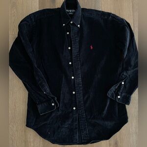 Rare Ralph Lauren navy corduroy size small.